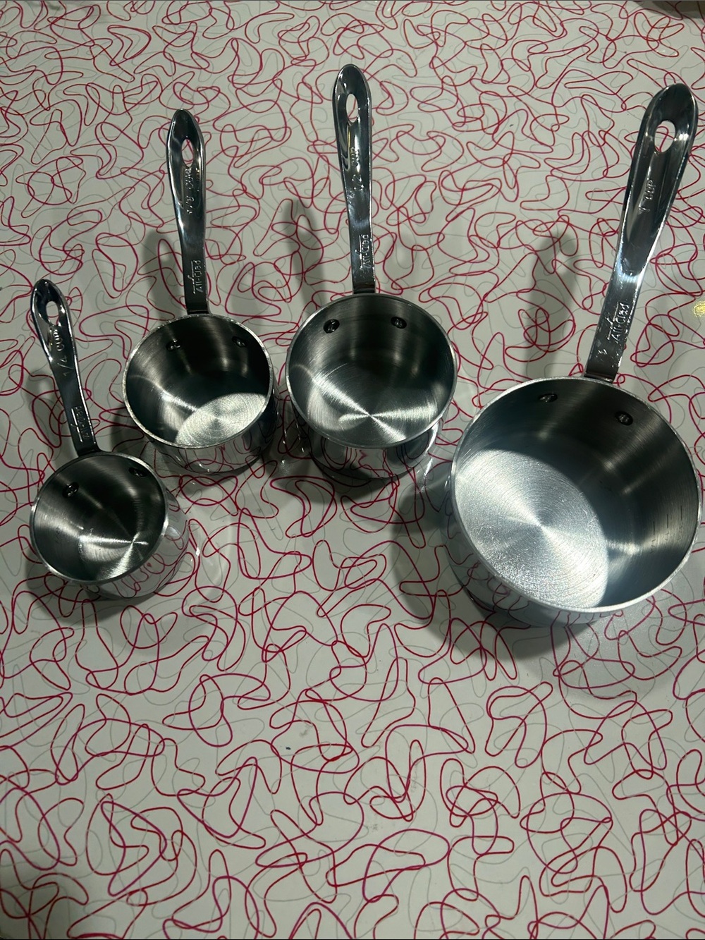 All Clad Stainless Steel Measuring Cup Set of 4